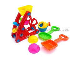 鱼沙漏 6件套 ,GY012435,玩具其它沙滩玩具批发 采购,国玉玩具 玩具巴巴